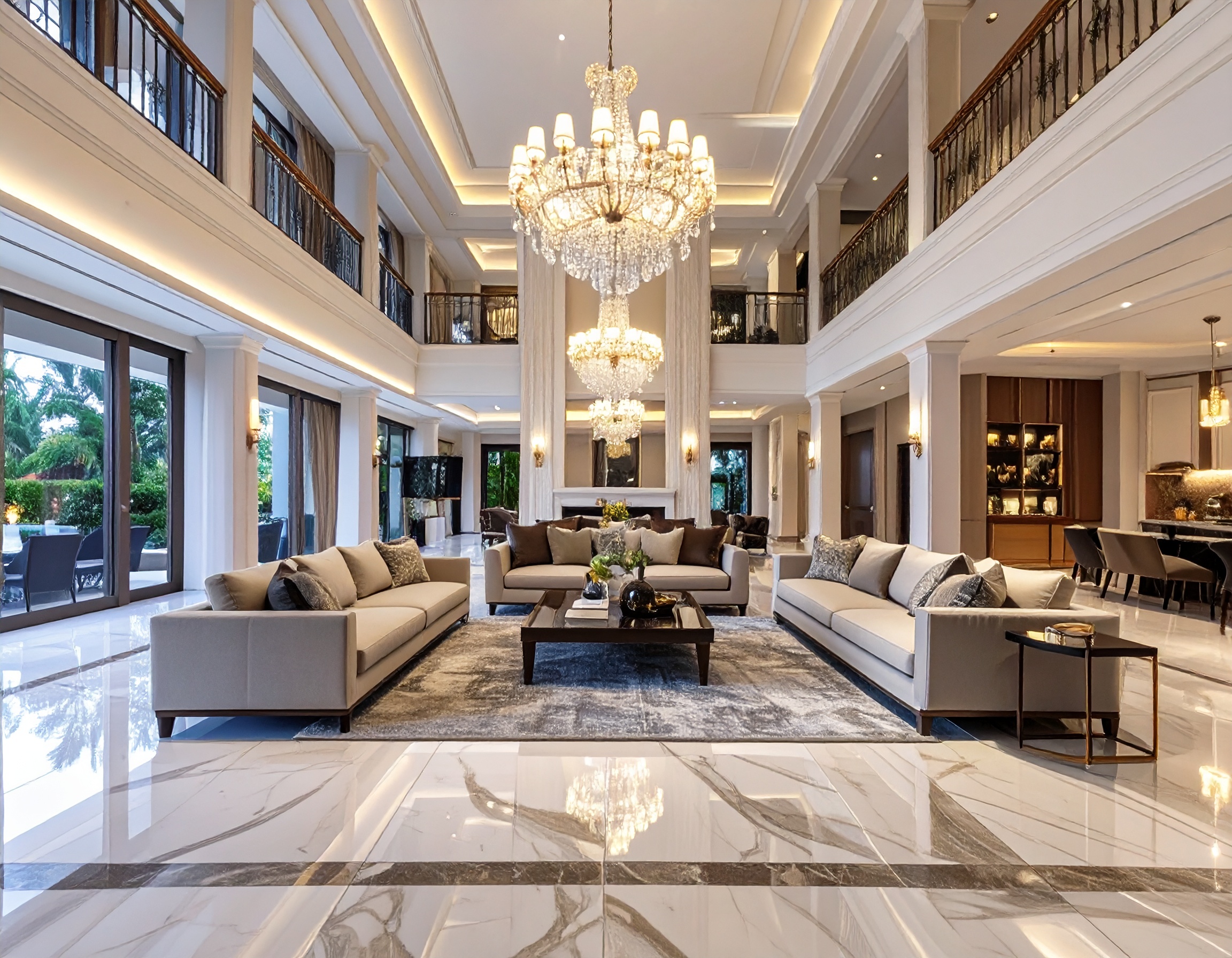 Lüks Villa Dekorasyonu