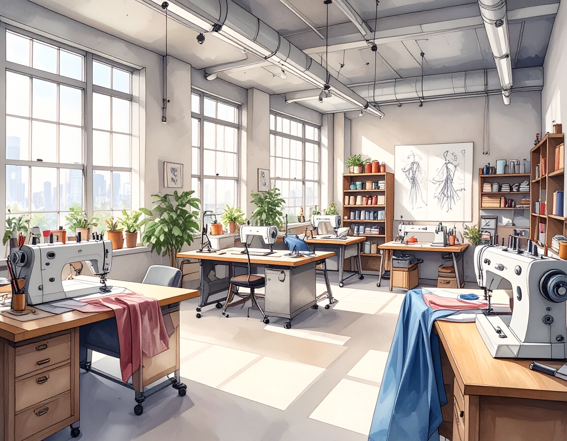 Moda ve Kostüm Tasarım Stüdyosu Tasarımı